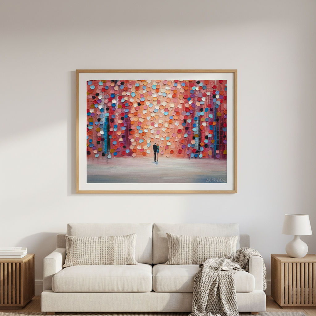 Dream on Under the Pink Rain by Ekaterina Ermilkina