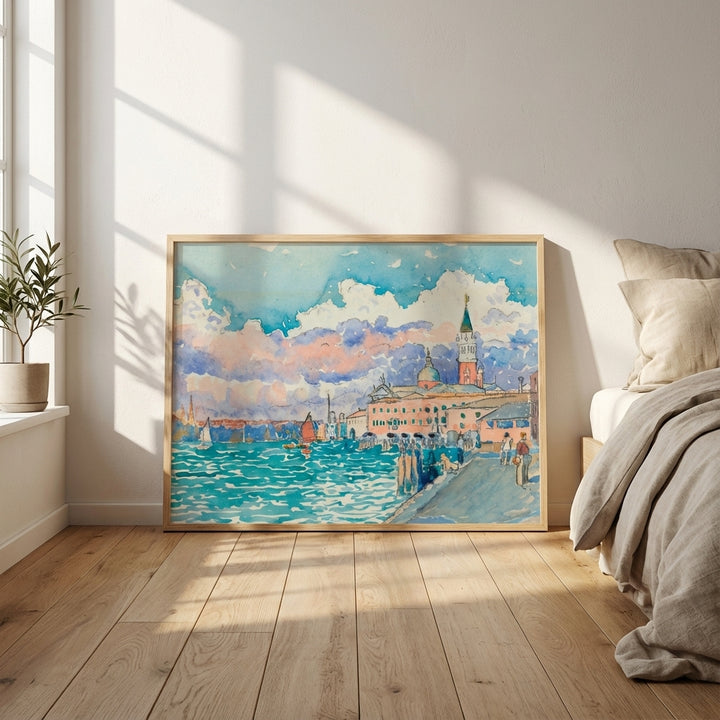 Vintage Venice Art Print Henri Edmond