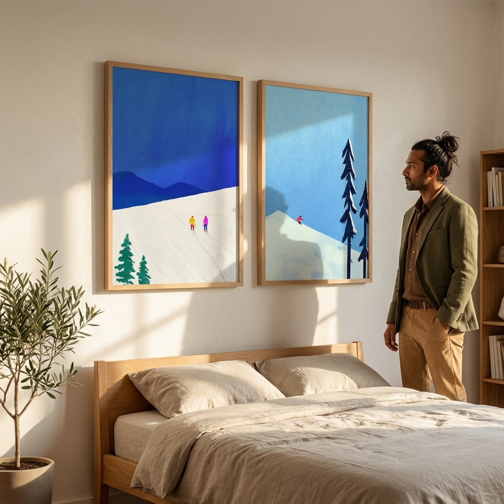 Snow Buddies Pair by Henry Rivers