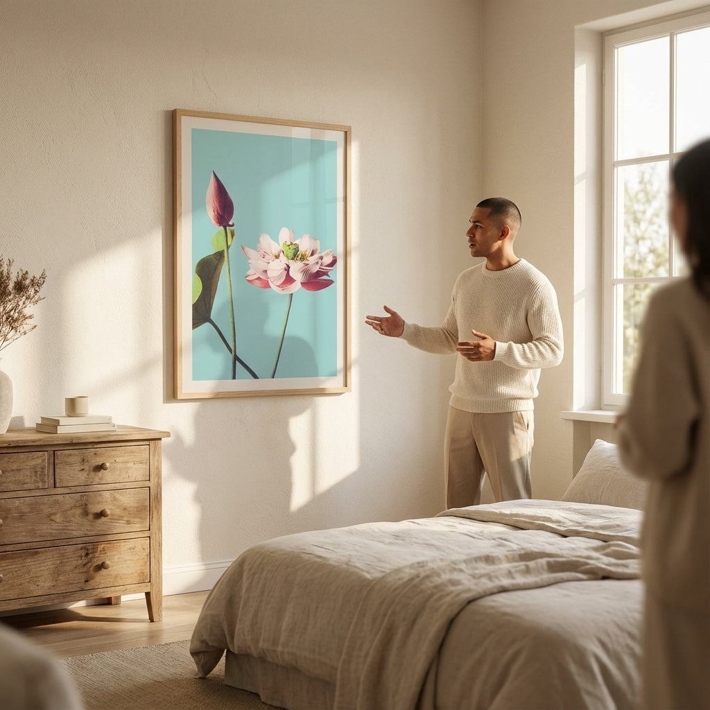 Lotus Flower Vintage by Ogawa Kazumasa