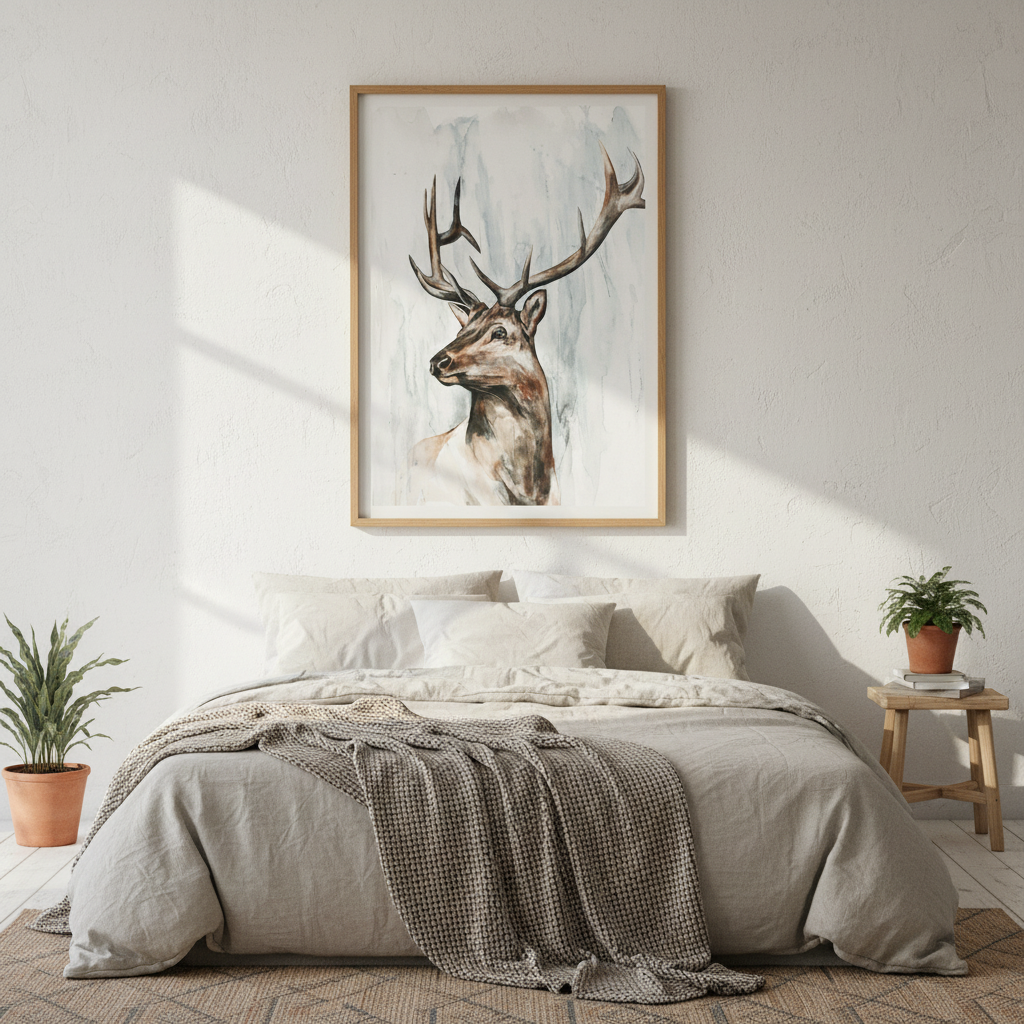 Elk Study by Meredith O'Neal