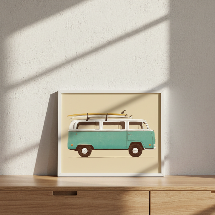 Blue Van by Florent Bodart