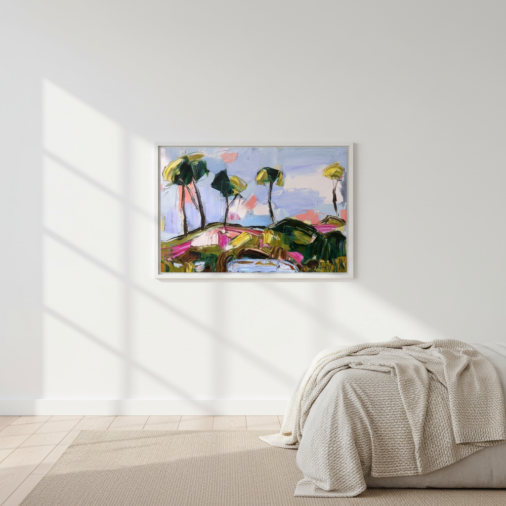 Breezy Hilltop by Angela Hawkey