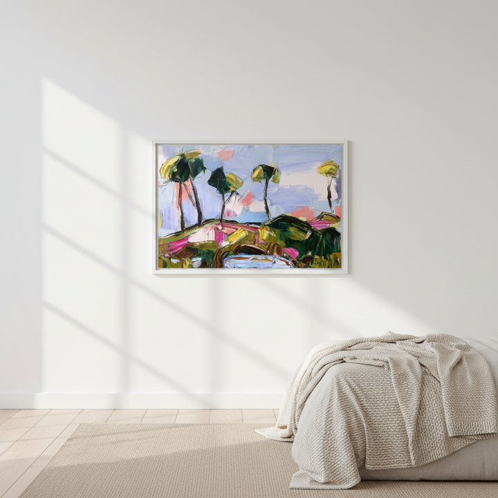 Breezy Hilltop by Angela Hawkey