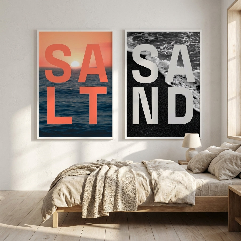 Salt and Sand Set of 2 by Casey McCallister