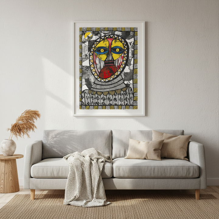 Sun Mask by Sven Reubens