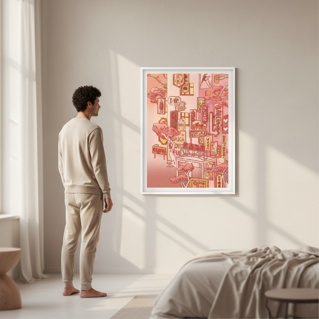 Sundays at the Sake Hotel Sunset II by Lauren Ly