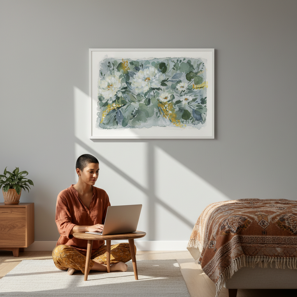 White Bouquet by Lucrecia Caporale