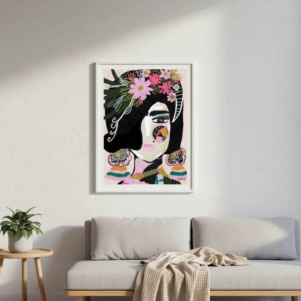 Offbeat Frida by Inkheart Designs