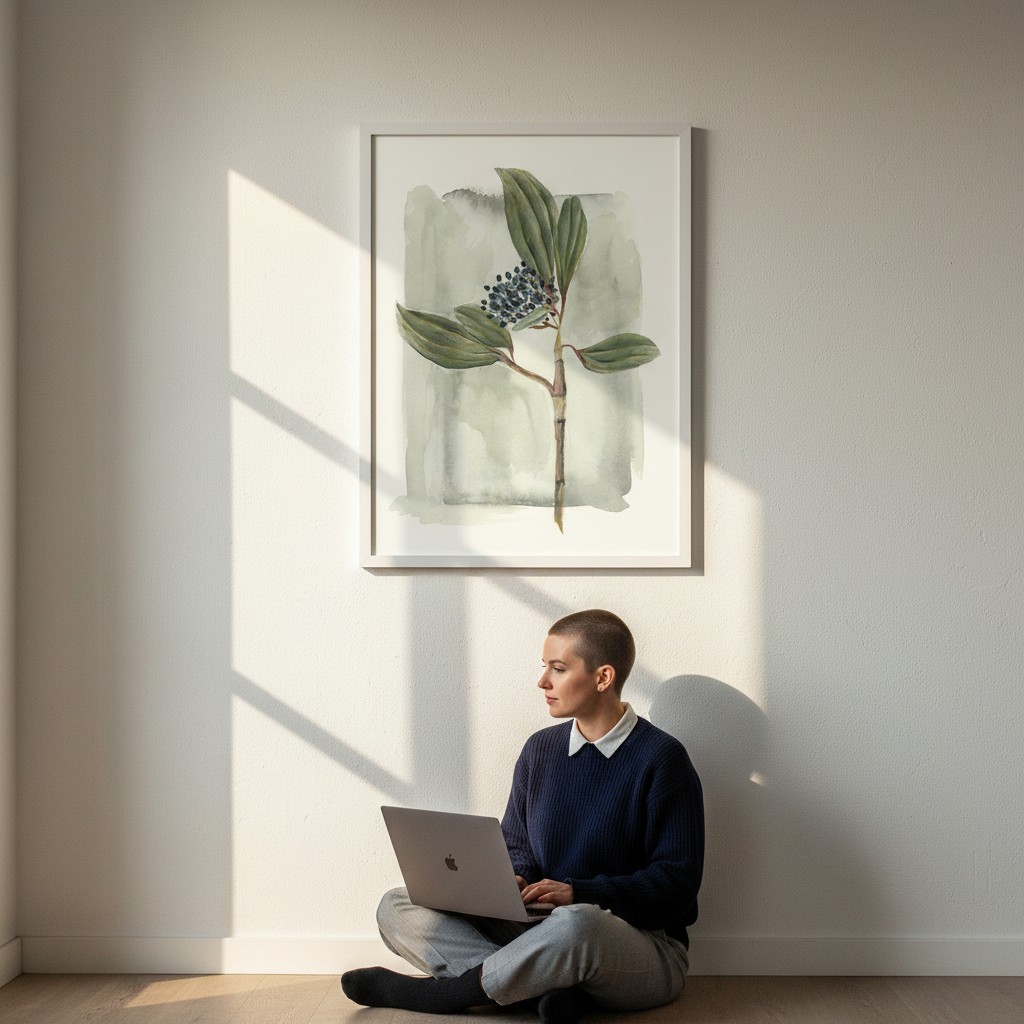 Viburnum David II by Lucrecia Caporale