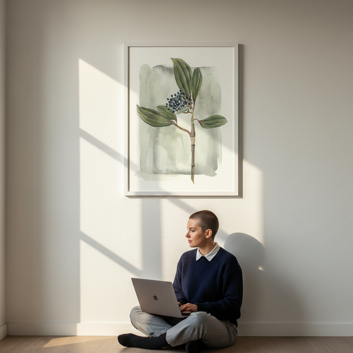 Viburnum David II by Lucrecia Caporale