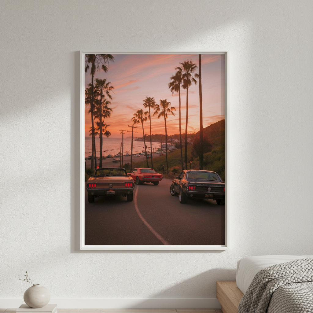 Sunset in Malibu by Gelica Peralta