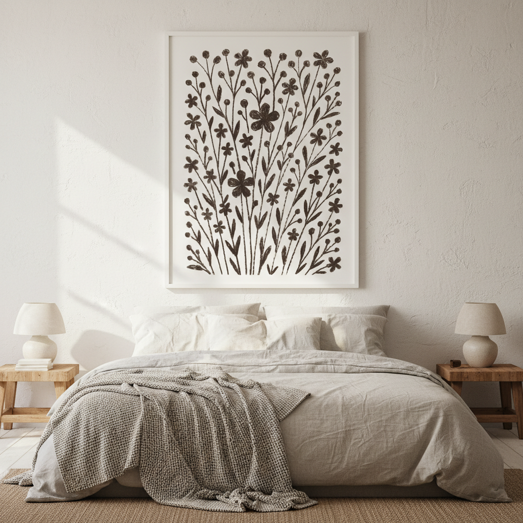 Flower Field by Silvia Visscher