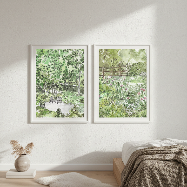 A Garden for Two by Josephine Wianto