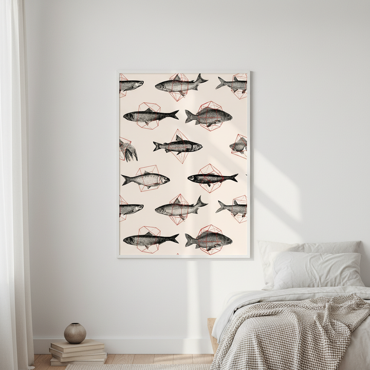 Fishes in Geometrics I by Florent Bodart