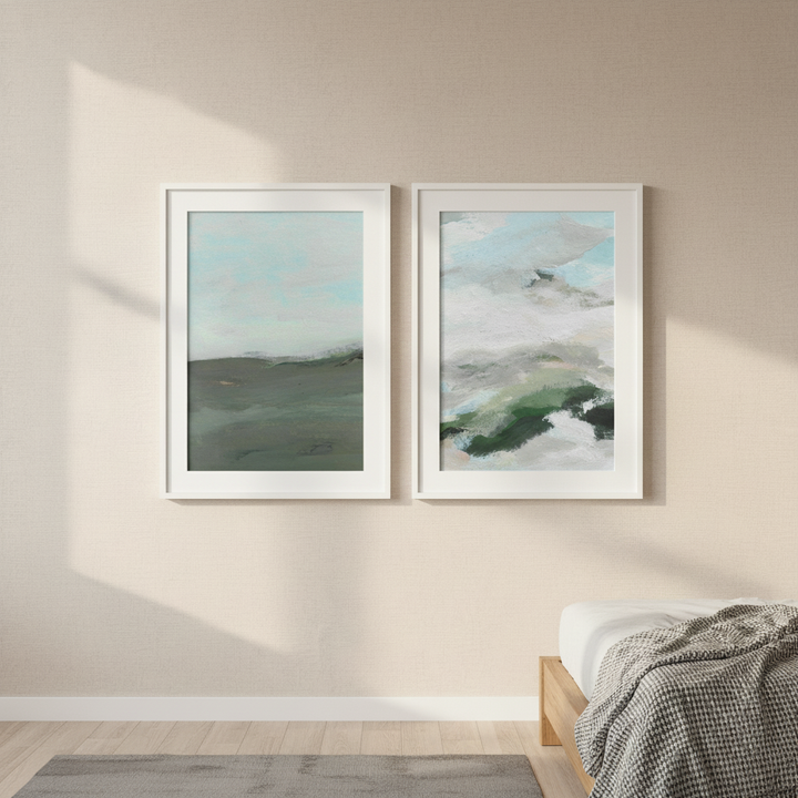 Land and Sky Landscape Duo by Josephine Wianto