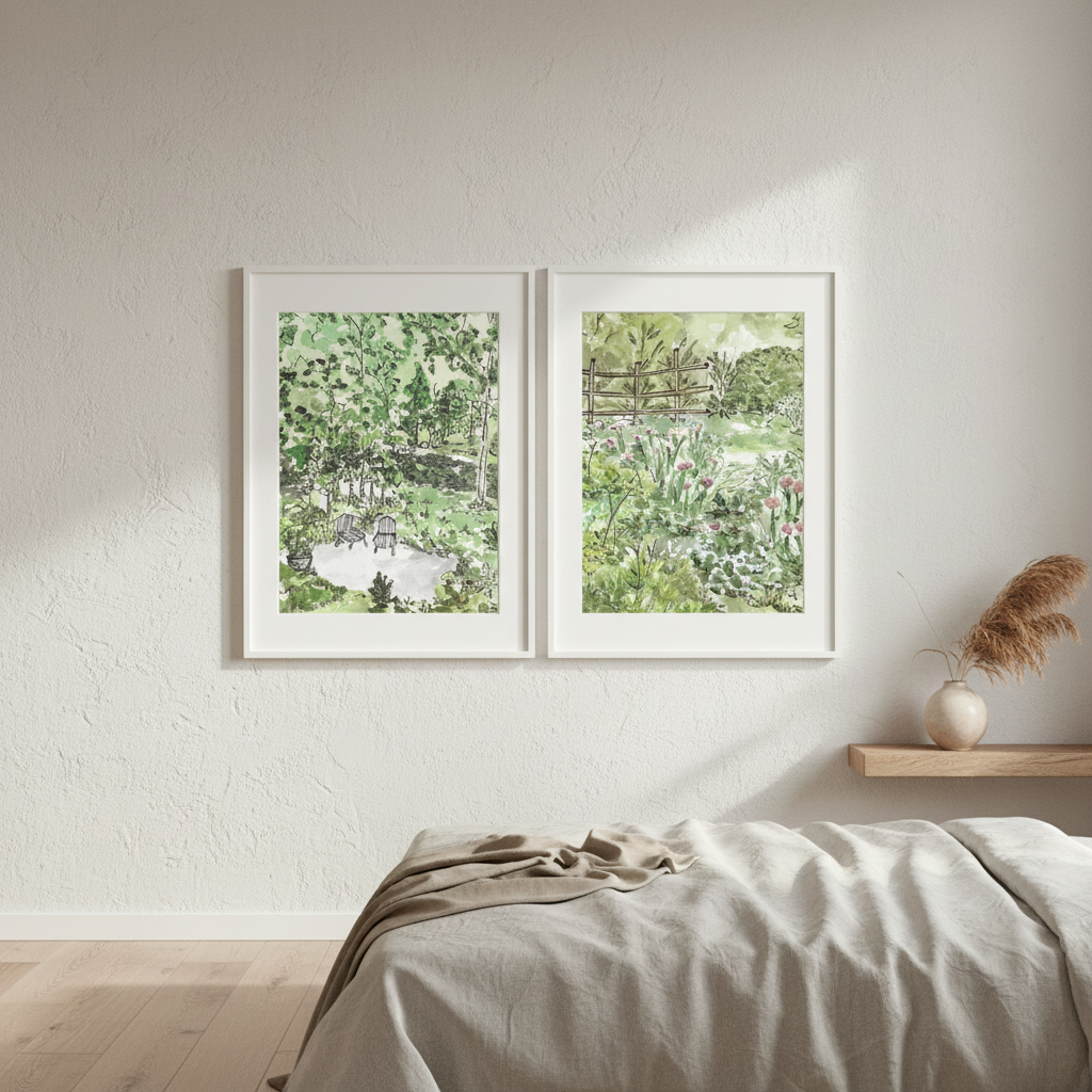 A Garden for Two by Josephine Wianto