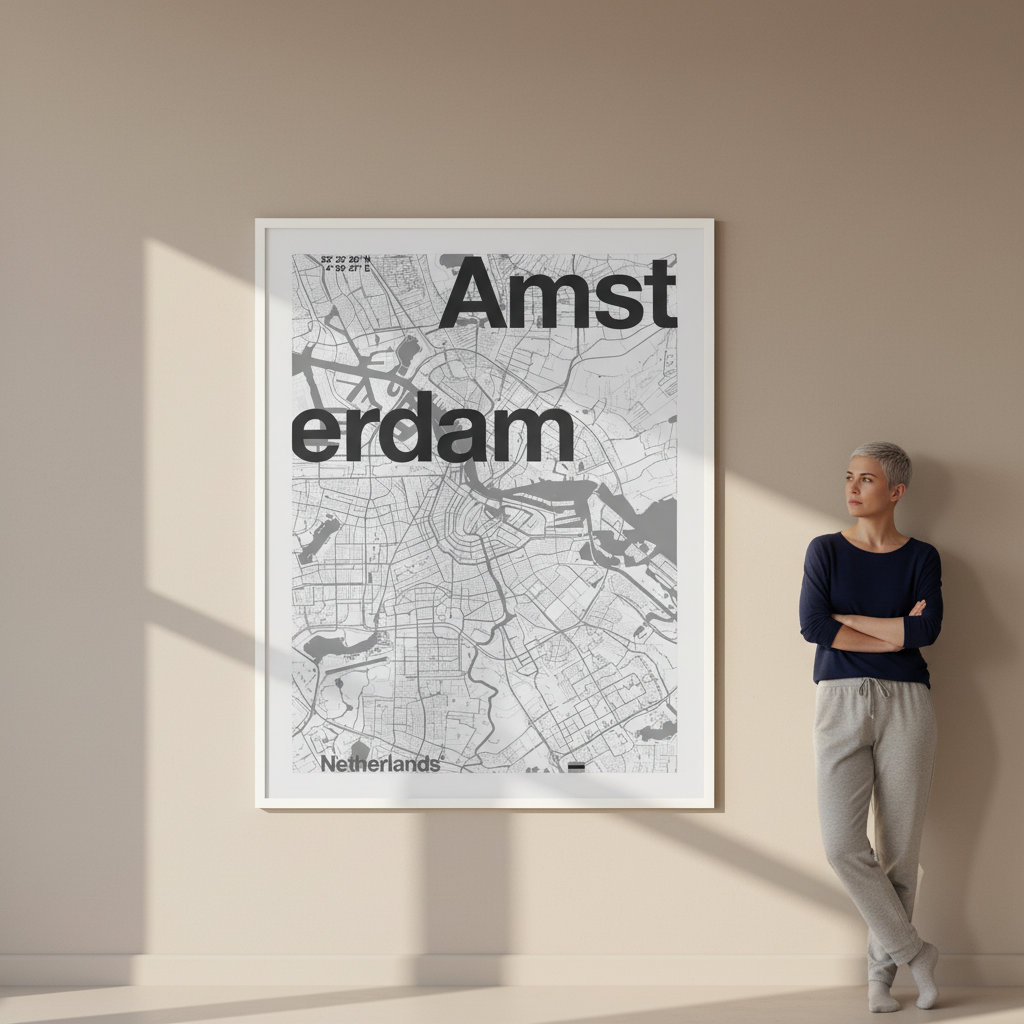 Amsterdam Map by Florent Bodart