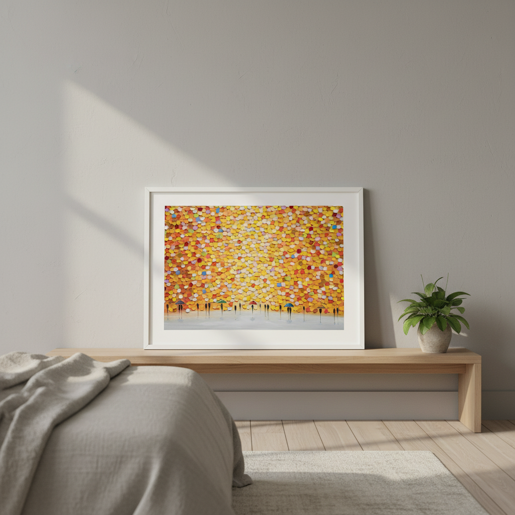 Summer Umbrellas by Ekaterina Ermilkina