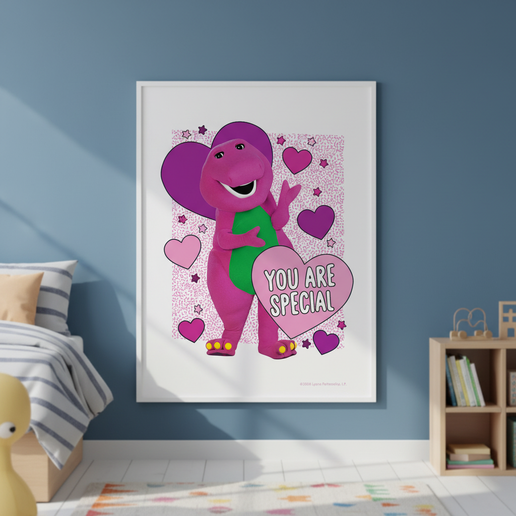 Barney You Are So Special Wall Art