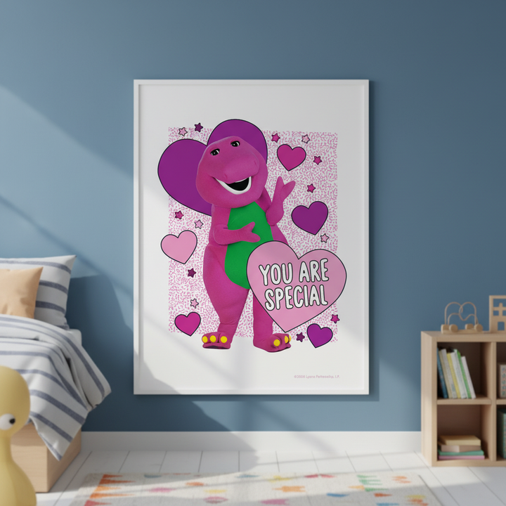 Barney You Are So Special Wall Art