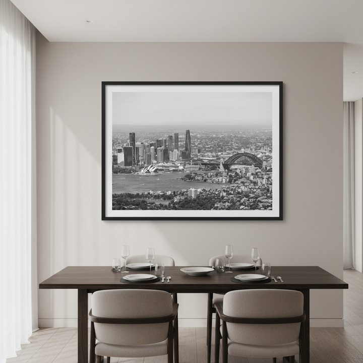 Sydney Harbour Aerial by Josh Wilson