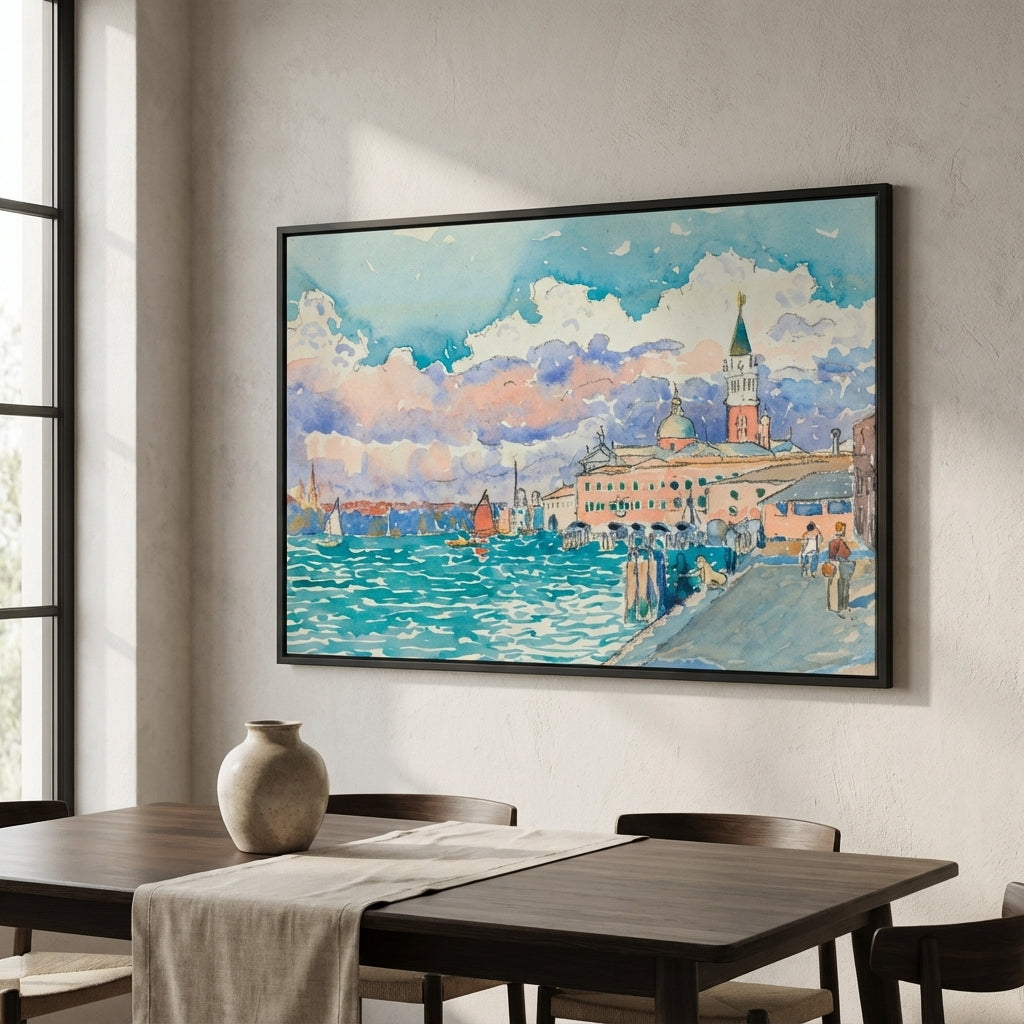 Vintage Venice Art Print Henri Edmond