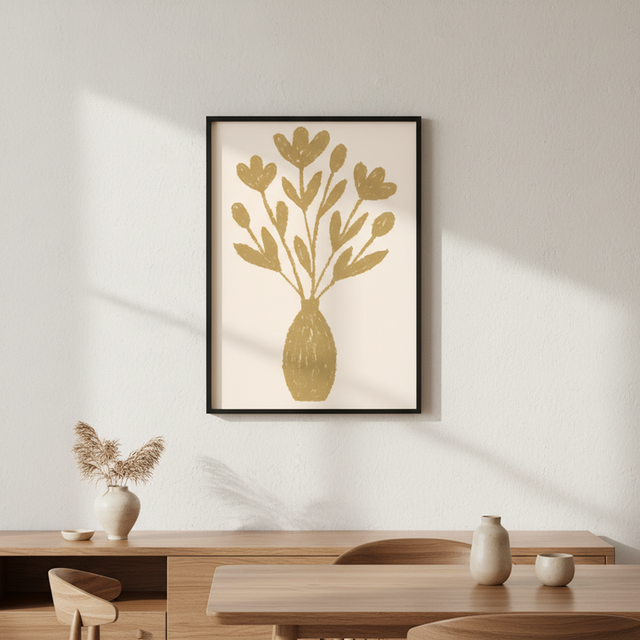 Floral Vase by Silvia Visscher