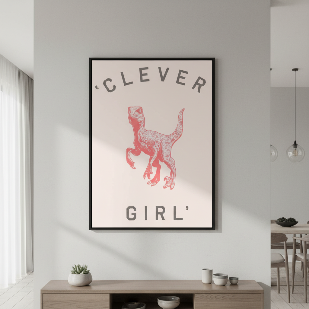 Clever Girl Pink by Florent Bodart