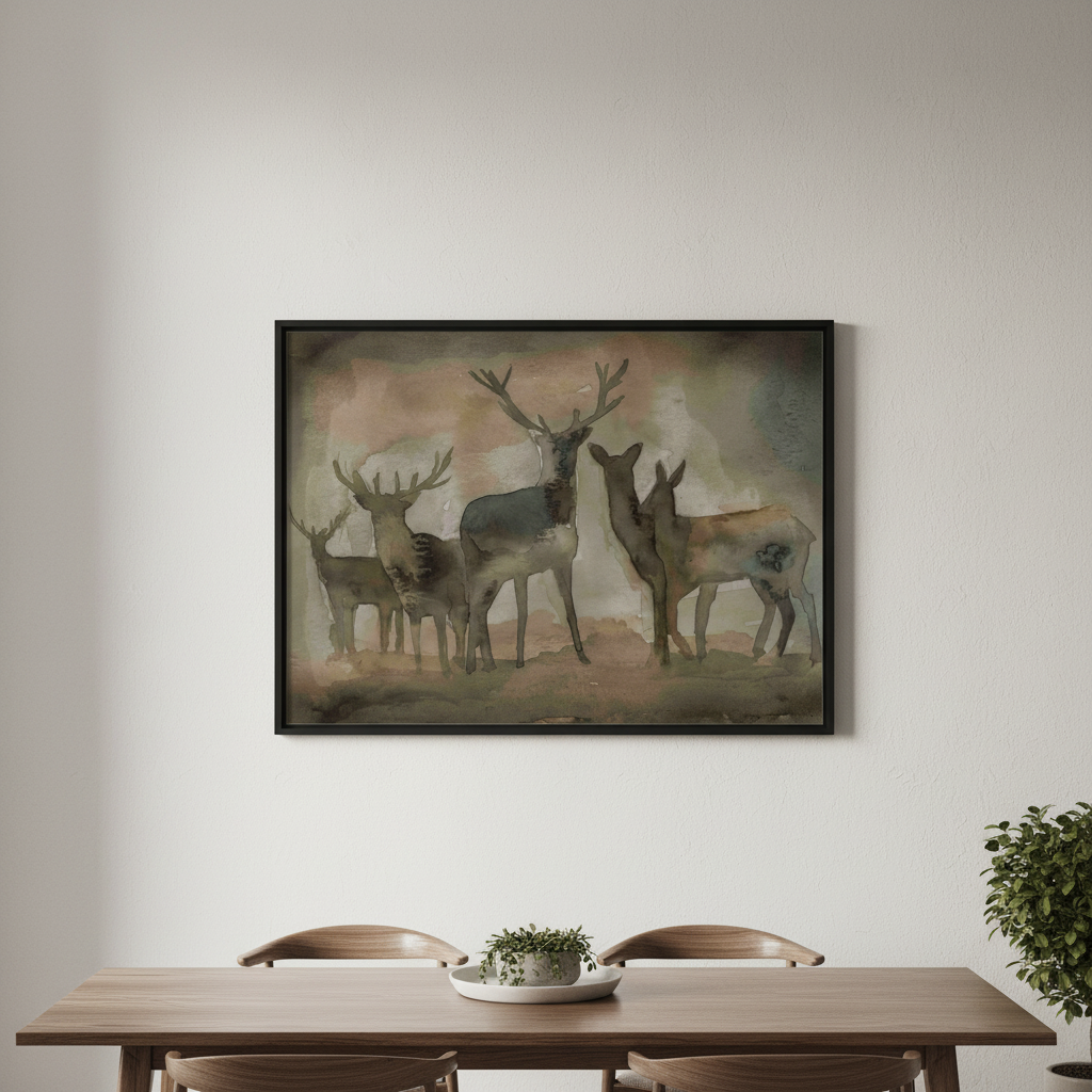 Brown Deer Herd by Meredith O'Neal