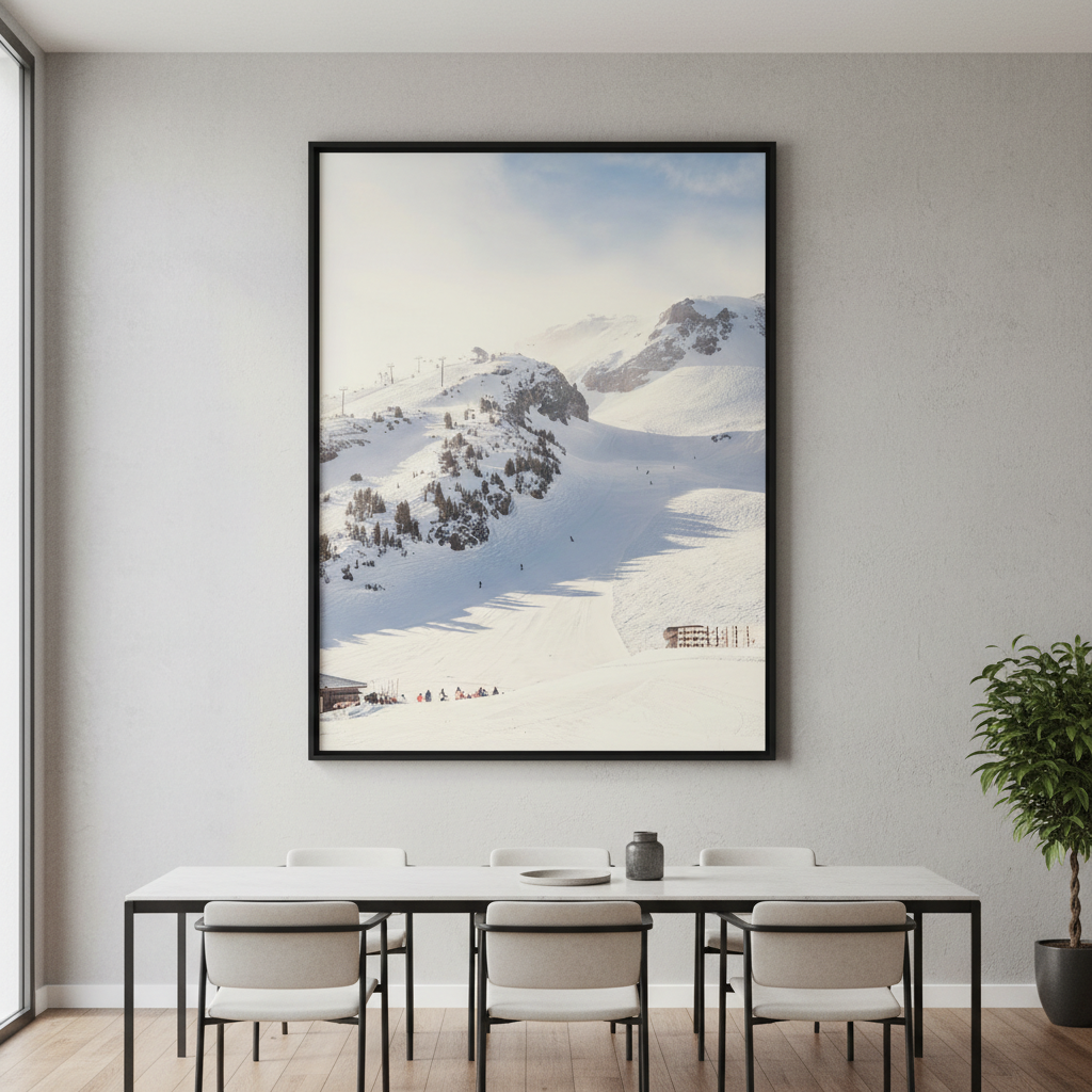 Saddle Bowl, Mammoth Vertical by Josh Wilson