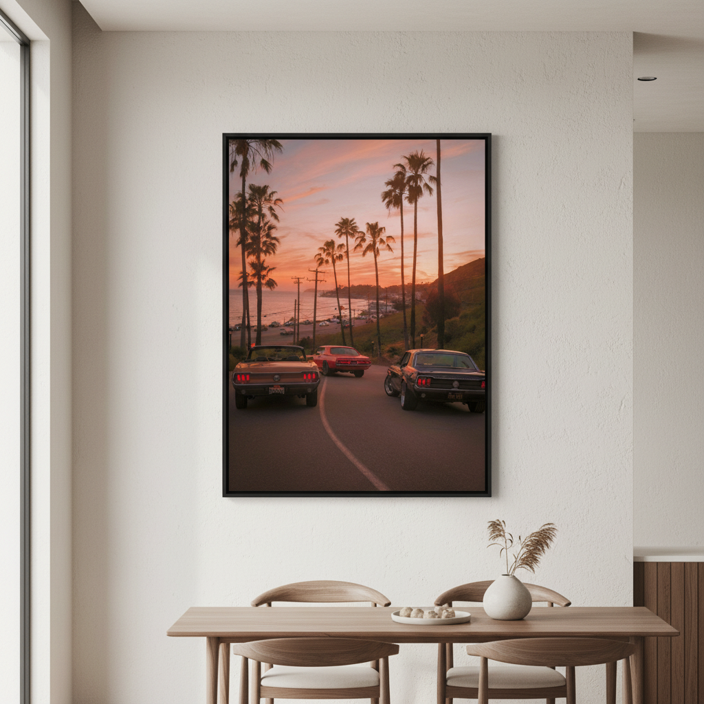 Sunset in Malibu by Gelica Peralta