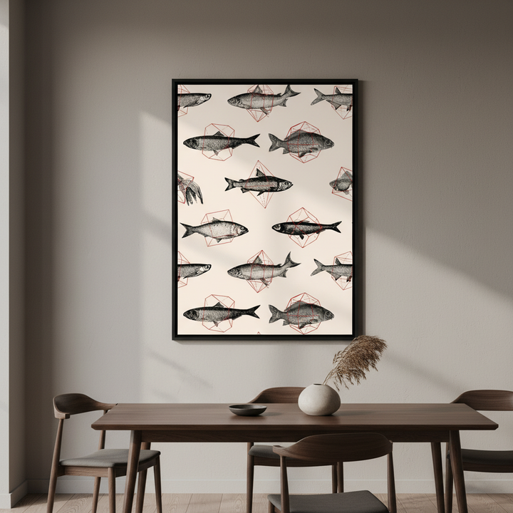 Fishes in Geometrics I by Florent Bodart