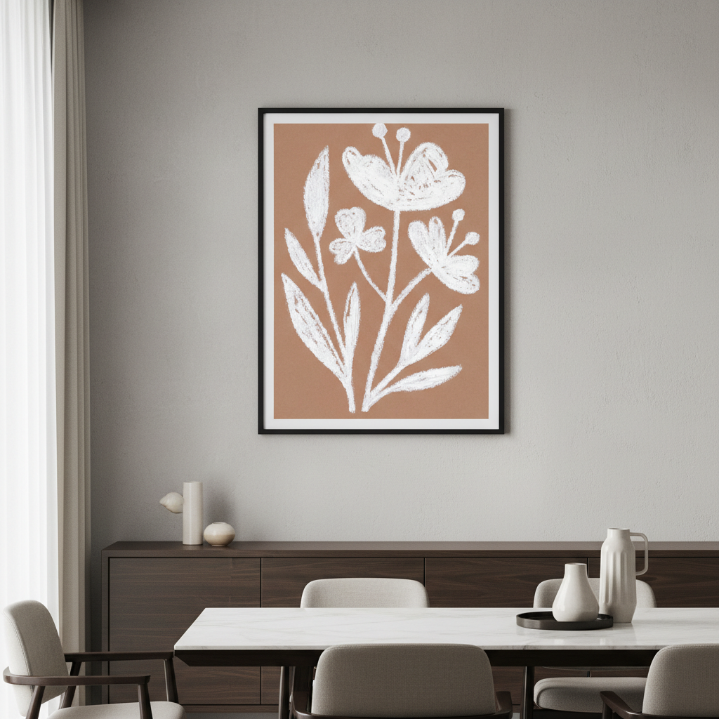 White Flowers by Silvia Visscher