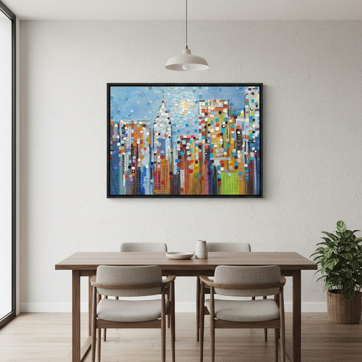 Manhattan Skyline by Ekaterina Ermilkina