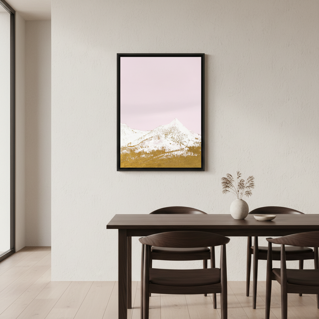 Snow-Capped Gold Mountains by Hope Bainbridge