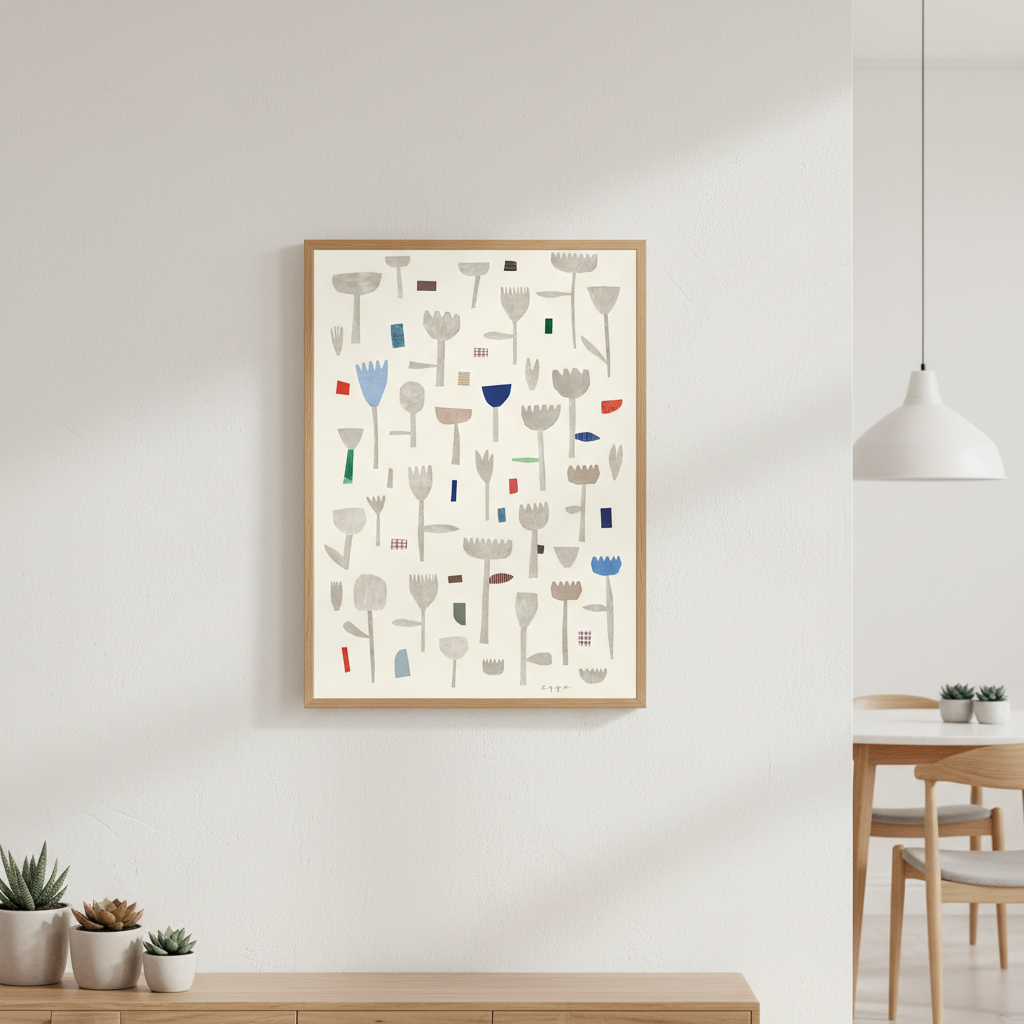 Floral Collage by Silvia Visscher