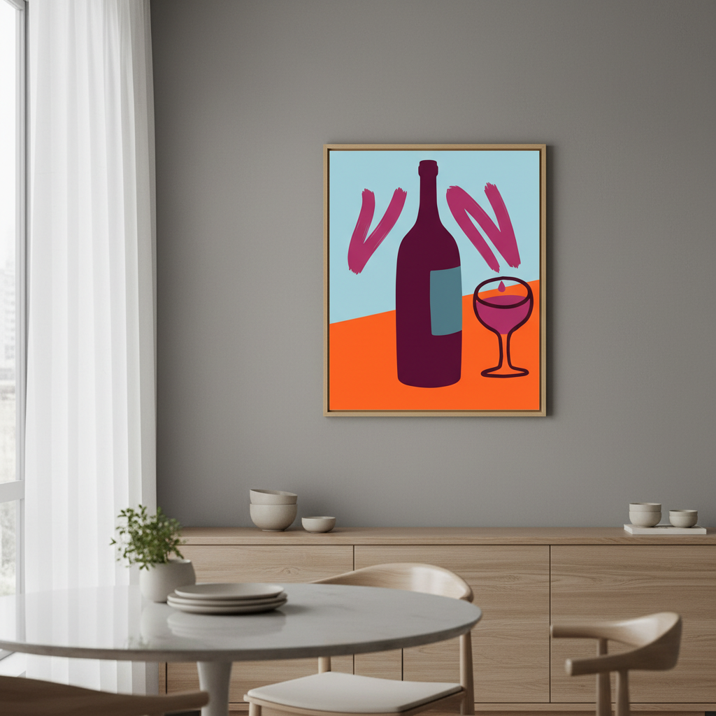 Orange Sunset Vino by Ryan Scott