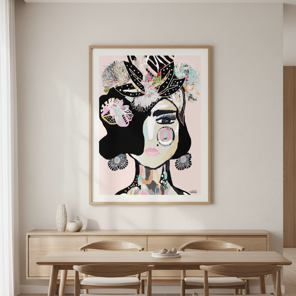 Pastel Frida by Inkheart Designs