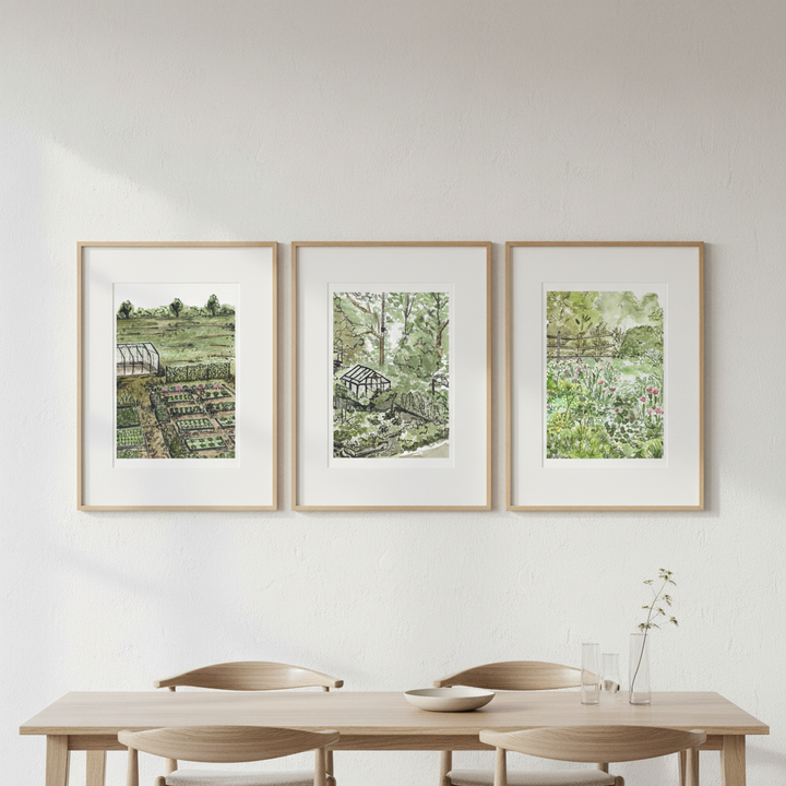 A Trio of Gardens by Josephine Wianto