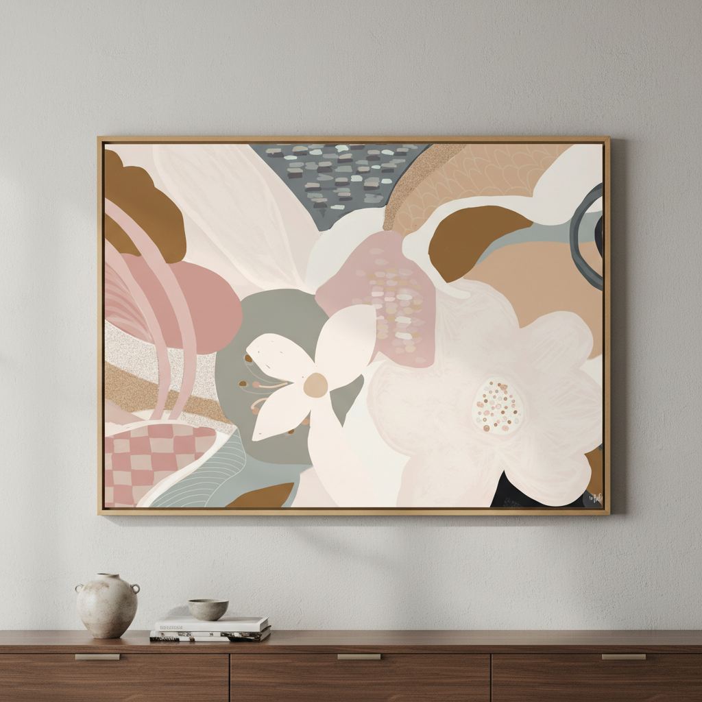 June Mood Landscape by Inkheart Designs