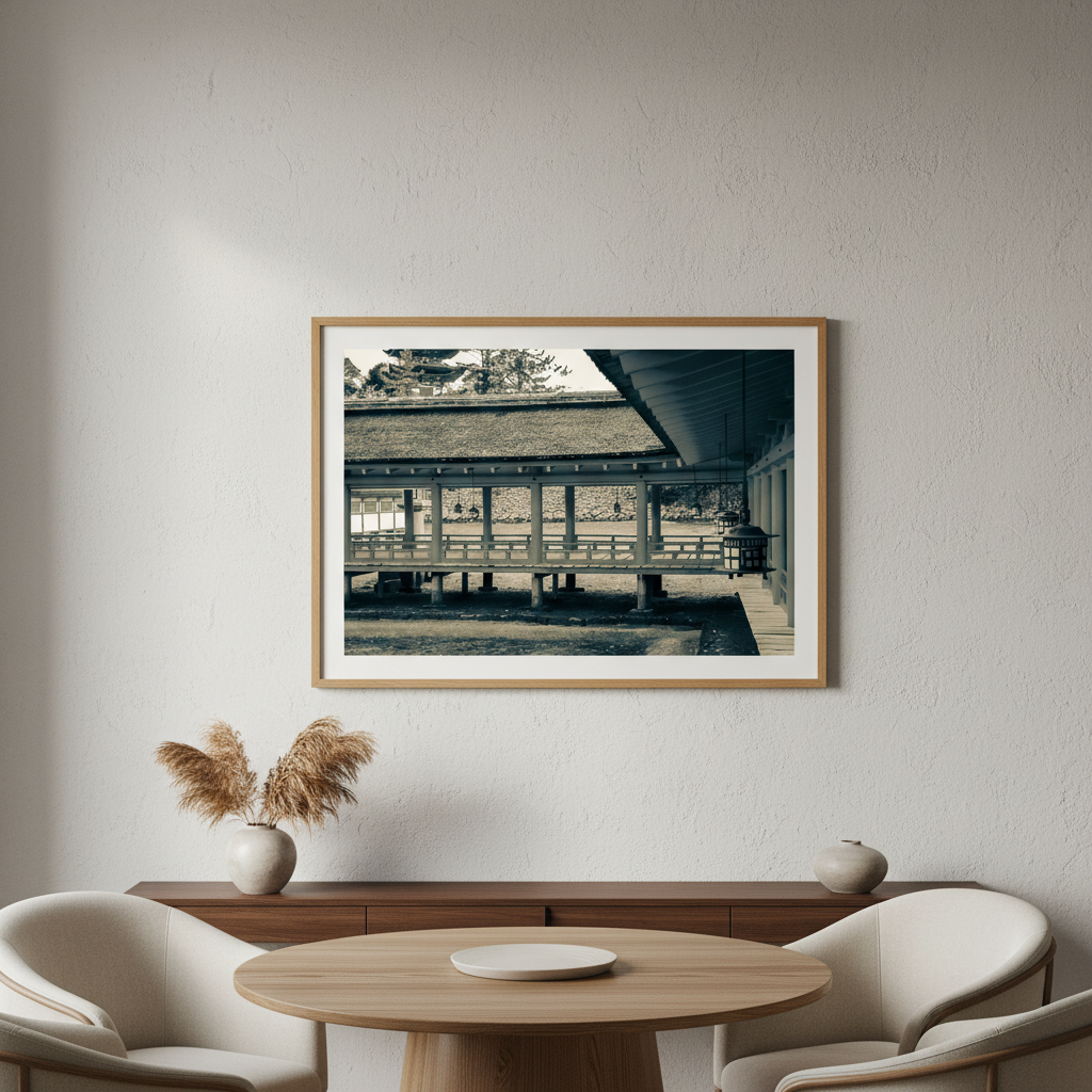 Itsukushima Shrine Boardwalk by Steven Scott