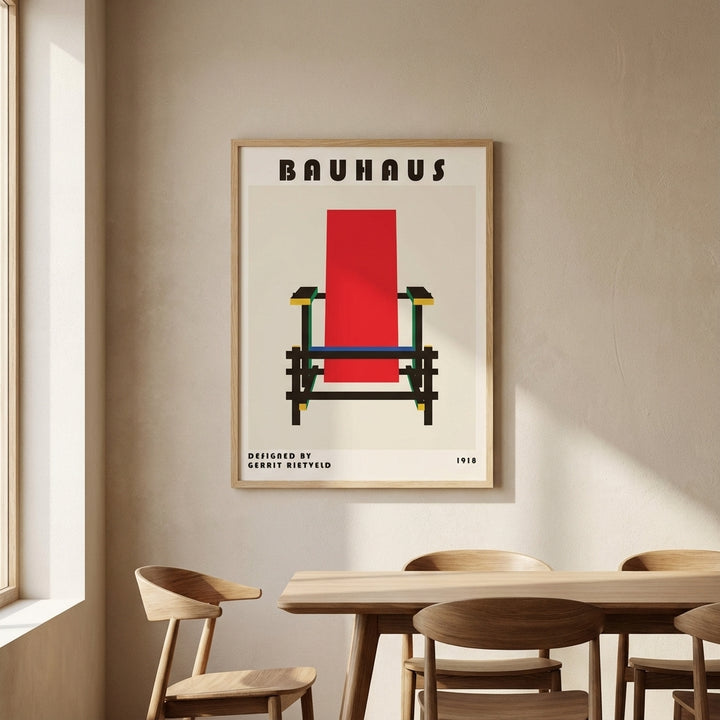 Red & Blue Chair Study