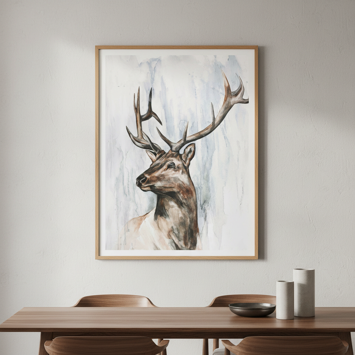 Elk Study by Meredith O'Neal