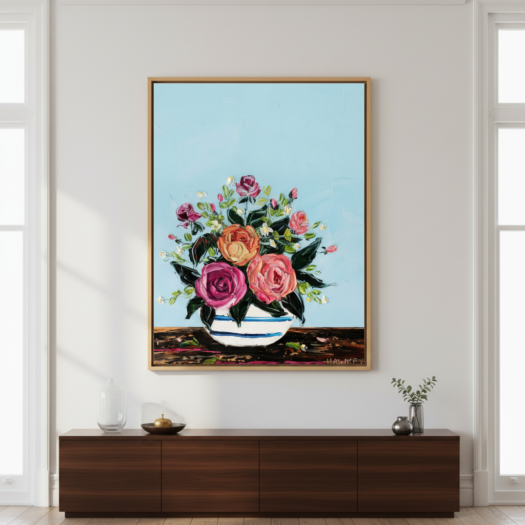 Vase of Joy by Angela Hawkey