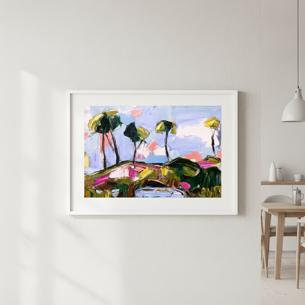 Breezy Hilltop by Angela Hawkey