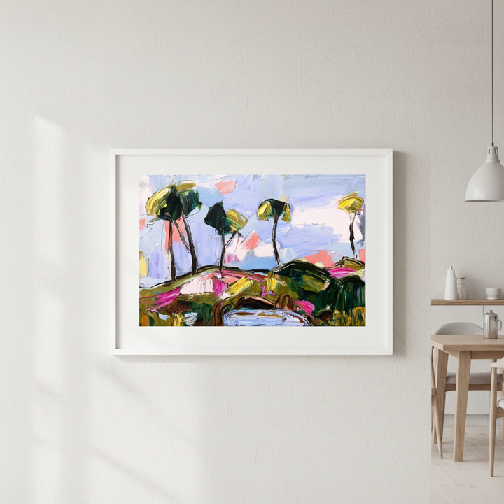 Breezy Hilltop by Angela Hawkey