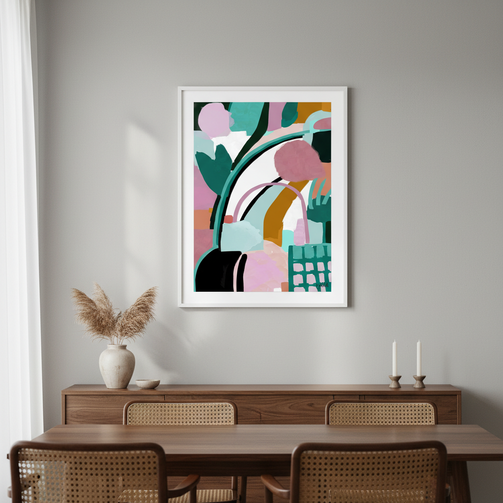 Offbeat Abstract by Inkheart Designs