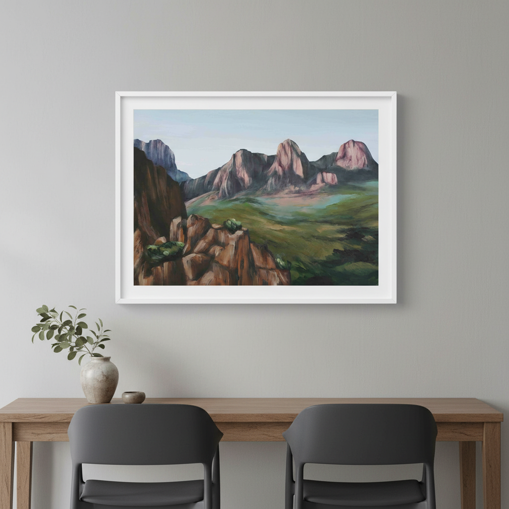 Chisos Mountains by Meredith O'Neal