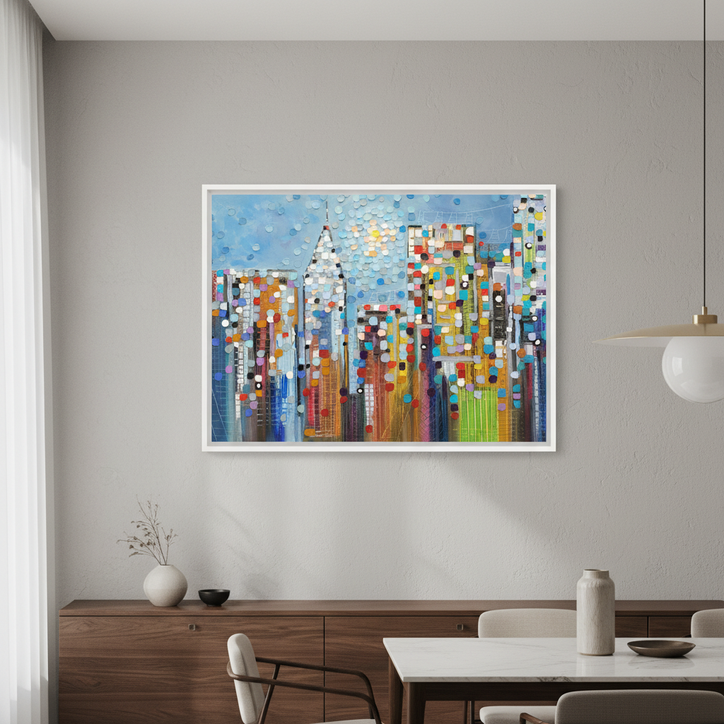 Manhattan Skyline by Ekaterina Ermilkina